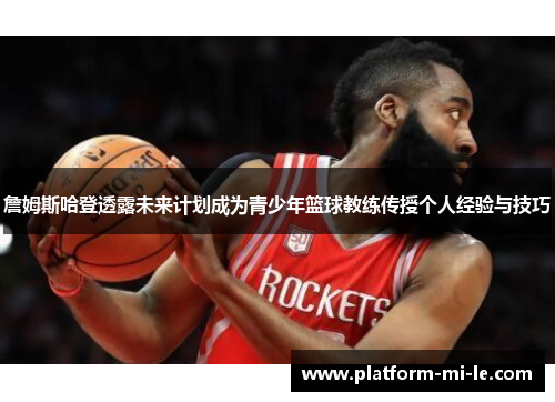 詹姆斯哈登透露未来计划成为青少年篮球教练传授个人经验与技巧